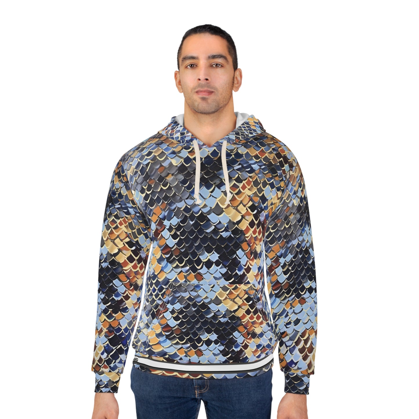 Peacock Prism (BKS)🦚Pullover Hoodie - bakabo.club