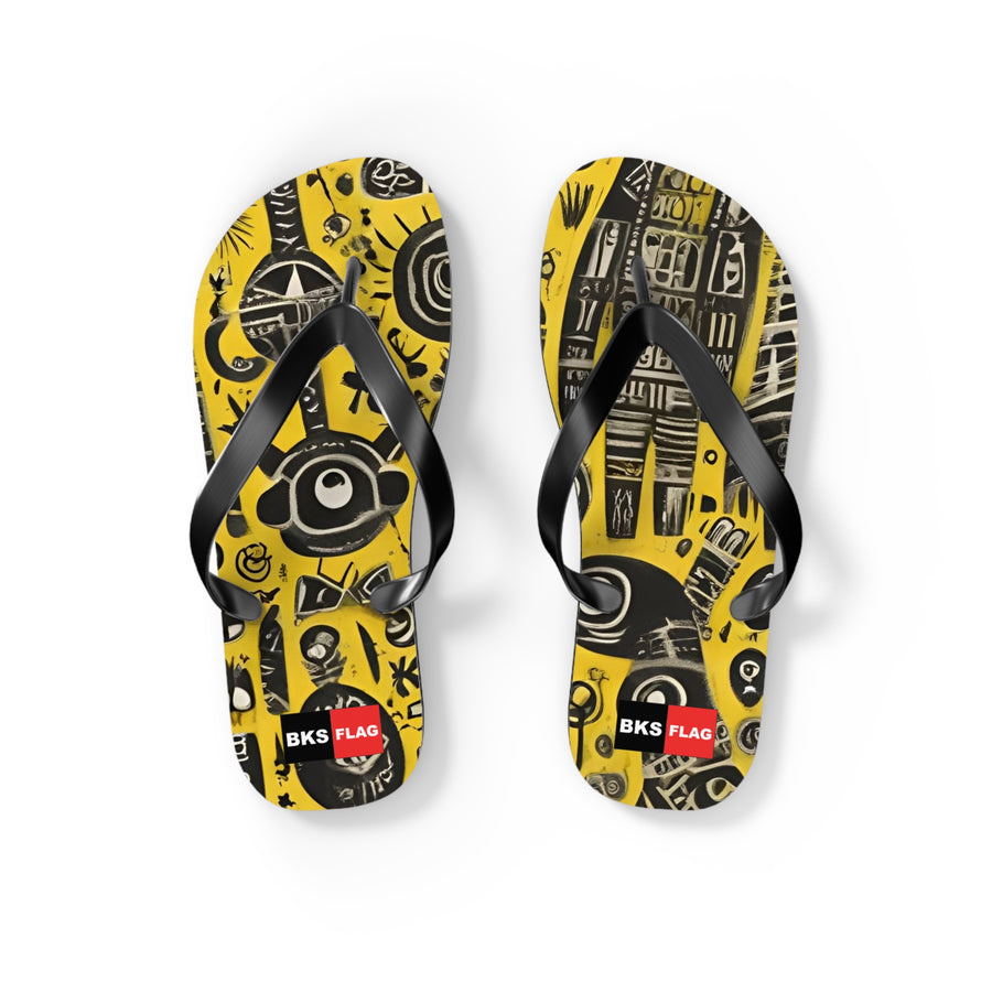 BKS Flag Basquiat™ Flip Flops