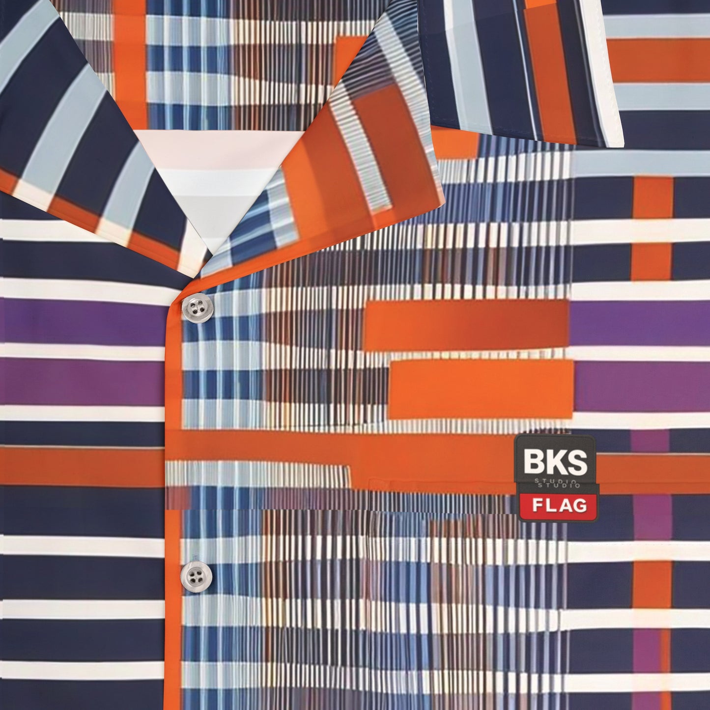 BKS Flag Hawaiian Orange™ Hawaiian Shirt