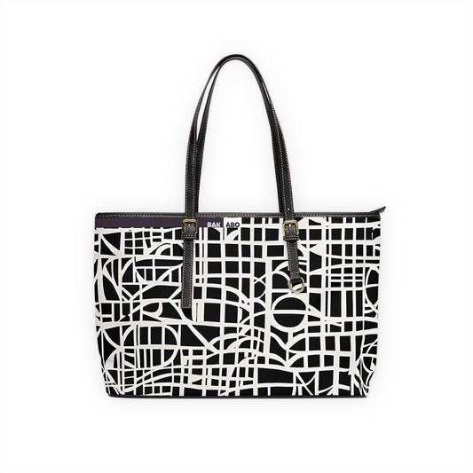 Weave Satchel (BKS)⚪Shoulder Bag - bakabo.club