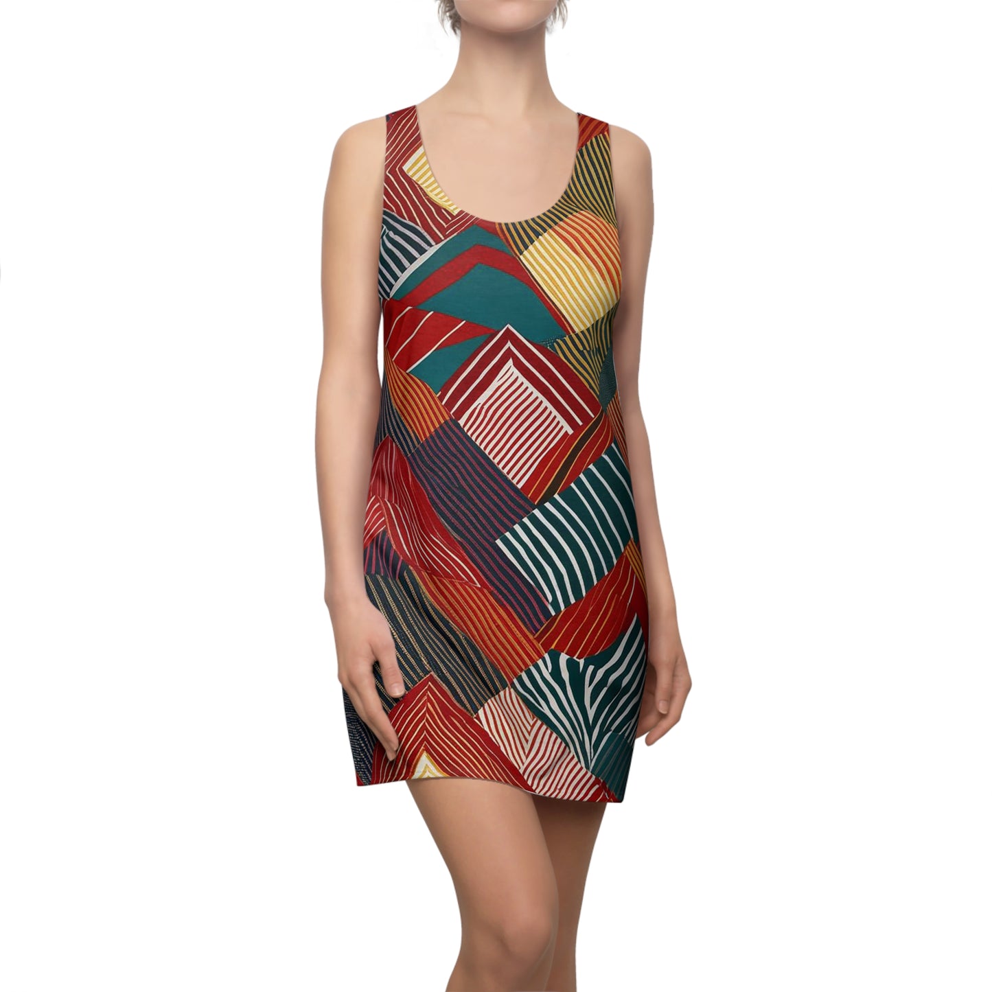Retro Reverie (BKS)👗Women's Cut Dress - bakabo.club