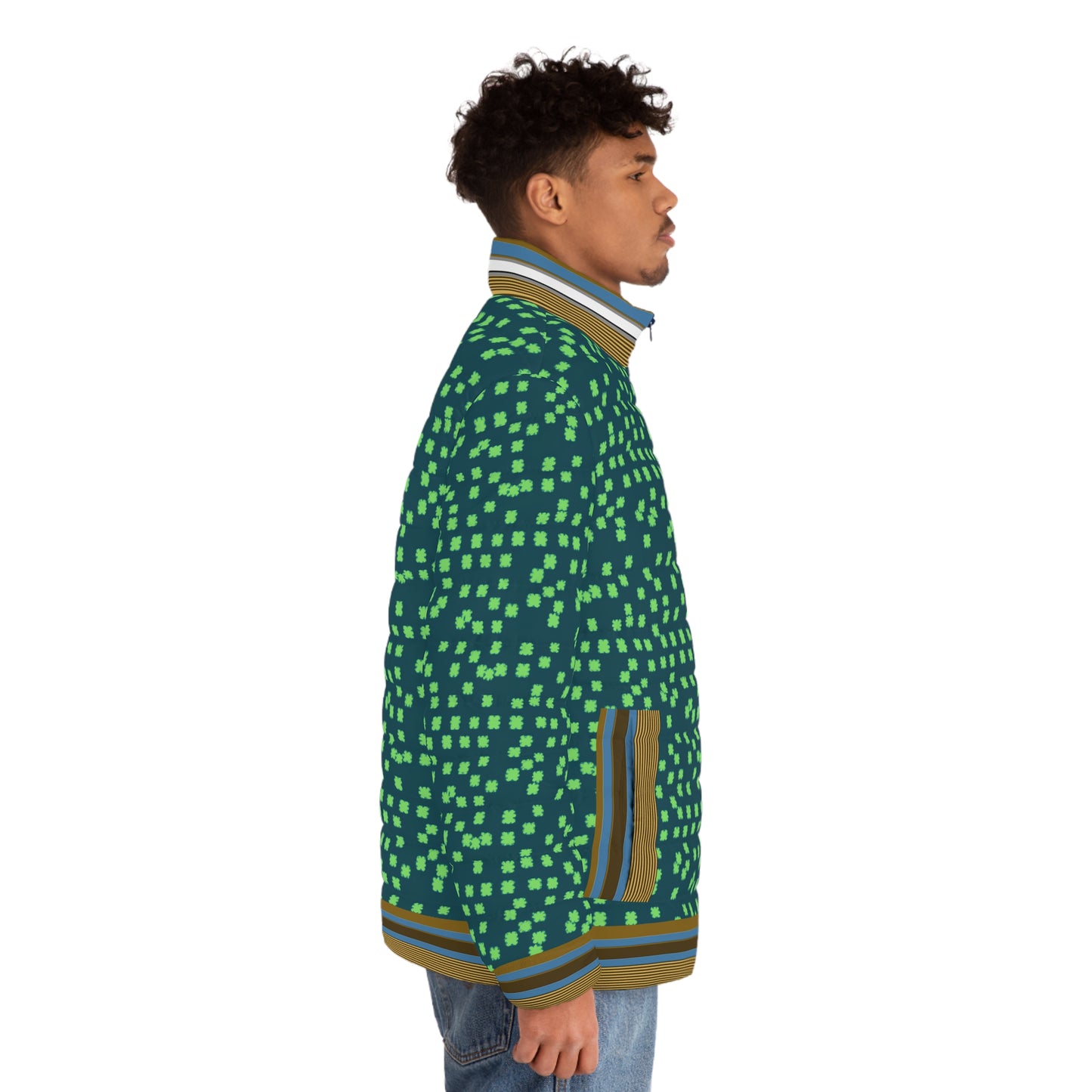 Green X (BKS)🐦Puffer jacket - bakabo.club