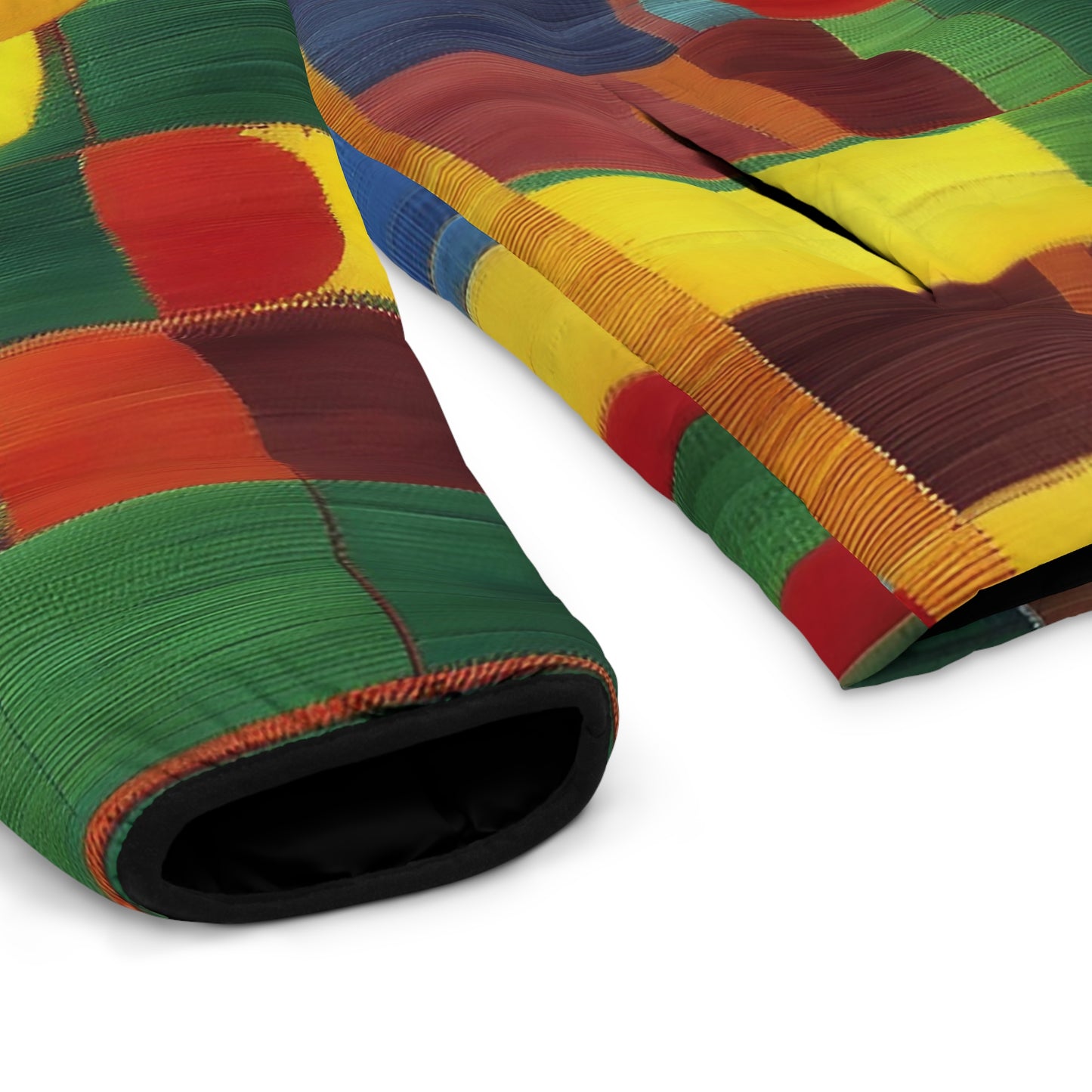 Patchwork Person 🧵(BKS) Puffer Jacket - bakabo.club