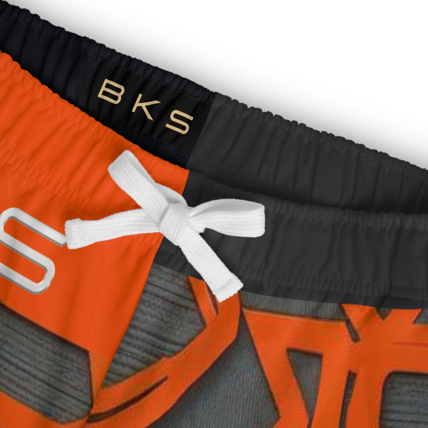 BKS Glyph Hex™ Athletic Long Shorts Printify bakabo.club
