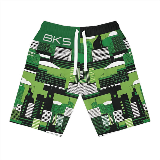 BKS Marker City Athletic Long Shorts - BKS Marker Athletic Shorts