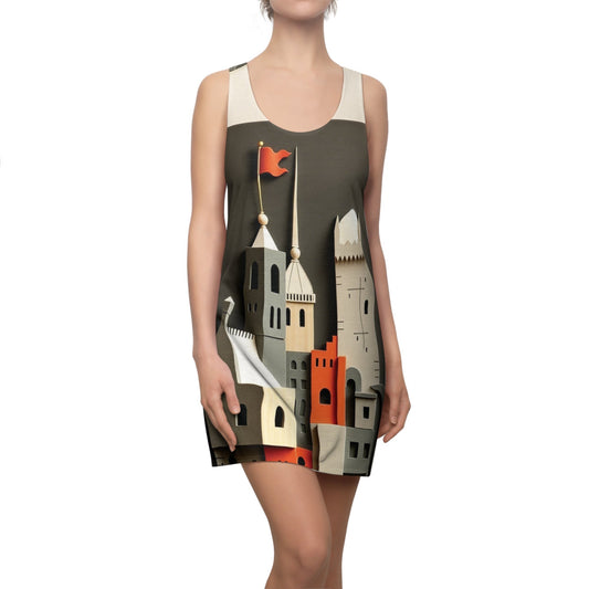 BKS Folklore Citadel™ Racerback Dress Printify bakabo.club