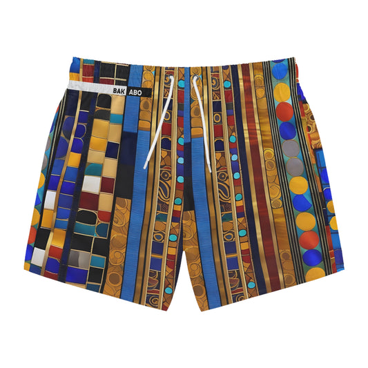 Nostalgia Waves (BKS)🐟Swim Trunks - bakabo.club