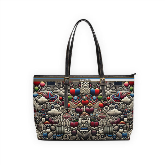 Modern Stitch (BKS)🥝Shoulder Bag - bakabo.club