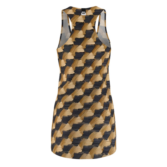 Golden Noir Ensemble (BKS)🖤Women's Cut Dress - bakabo.club