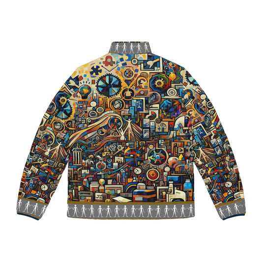 Cryptic Dream (BKS)😨Puffer Jacket - bakabo.club