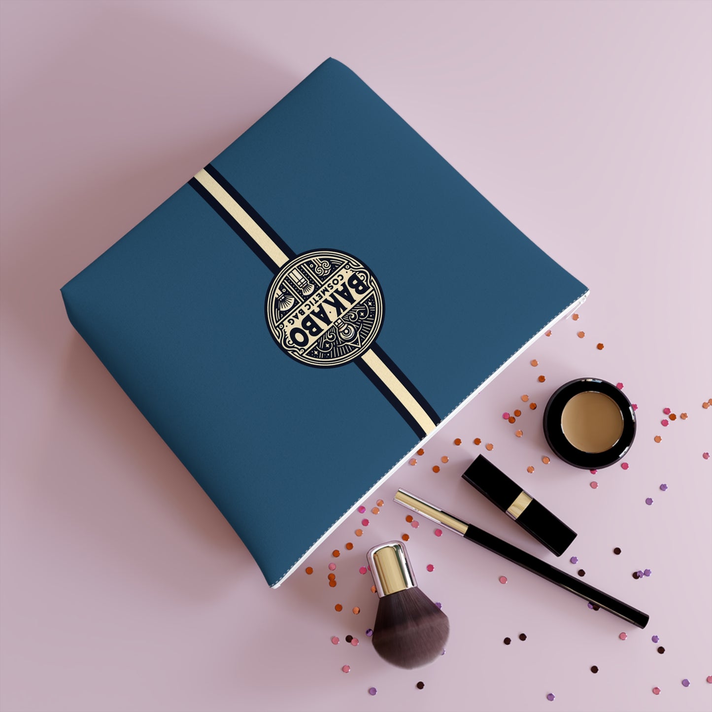 MarineBloom (BKS)💄Cotton Cosmetic Bag - bakabo.club