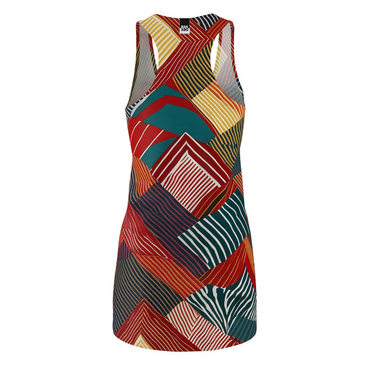 Retro Reverie (BKS)👗Women's Cut Dress - bakabo.club
