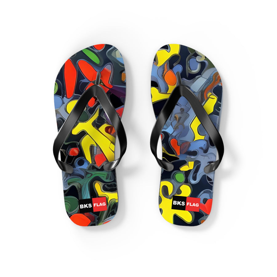 BKS Flag Haring™ Flip Flops
