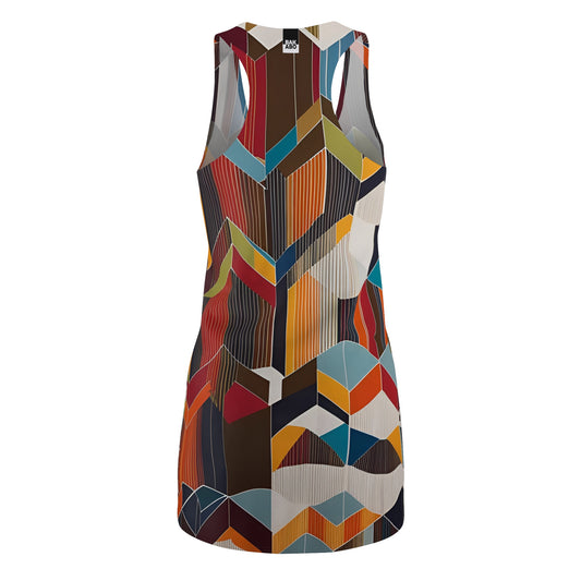 Paint Reverie (BKS)🎭Women's Cut Dress - bakabo.club