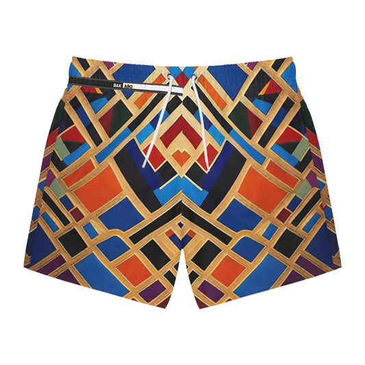Swiss Mirage (BKS)š©³Swim Trunks - bakabo.club