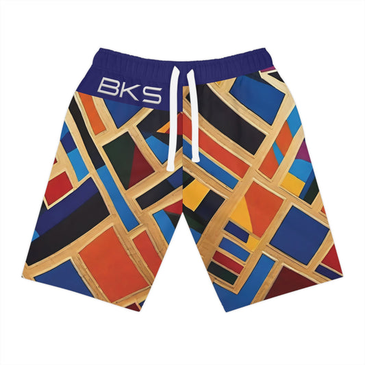 BKS Marker Frame Athletic Long Shorts - BKS Marker Athletic Shorts