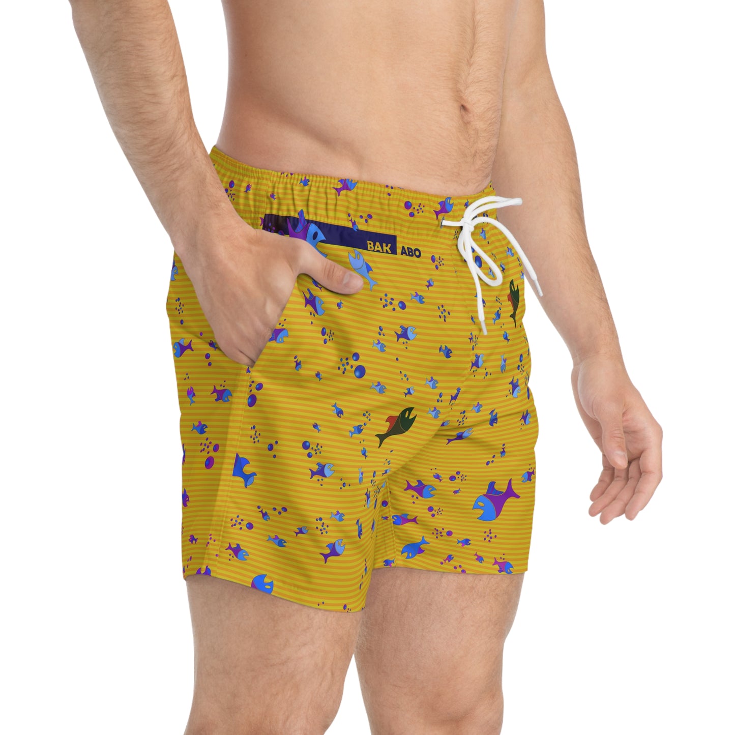 Yellowsubfish (BKS)🫧Swim trunks - bakabo.club