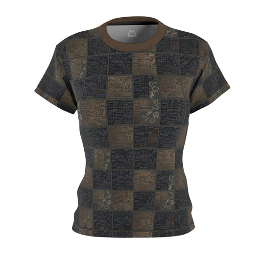 Archive Script Women's Cut & Sew Tee Printify bakabo.club
