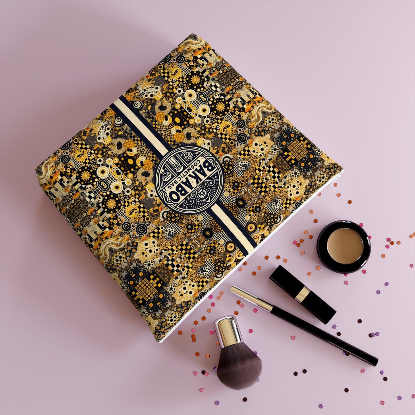 GoldTime (BKS)💄Cotton Cosmetic Bag - bakabo.club