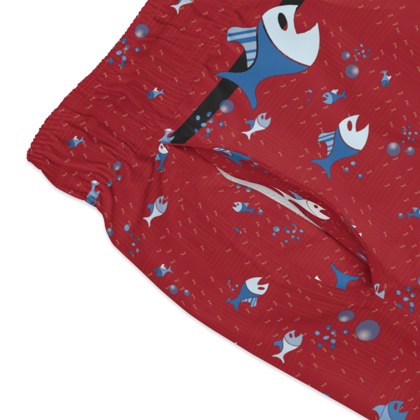 Acqua Red (BKS)š Swim Trunks - bakabo.club