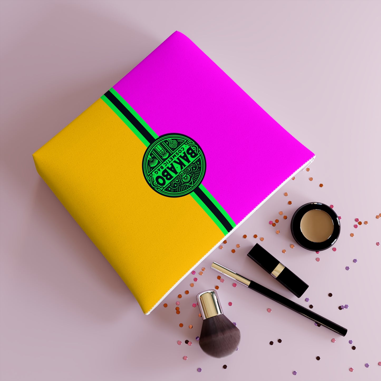 NeonGlow (BKS)💄Cotton Cosmetic Bag - bakabo.club