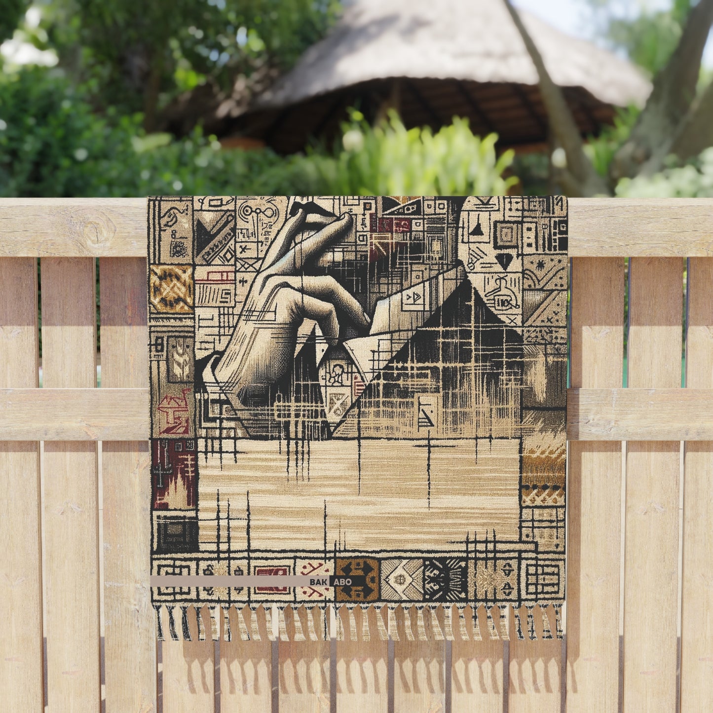 Contemplative Visions (BKS)🦇Beach Cloth - bakabo.club