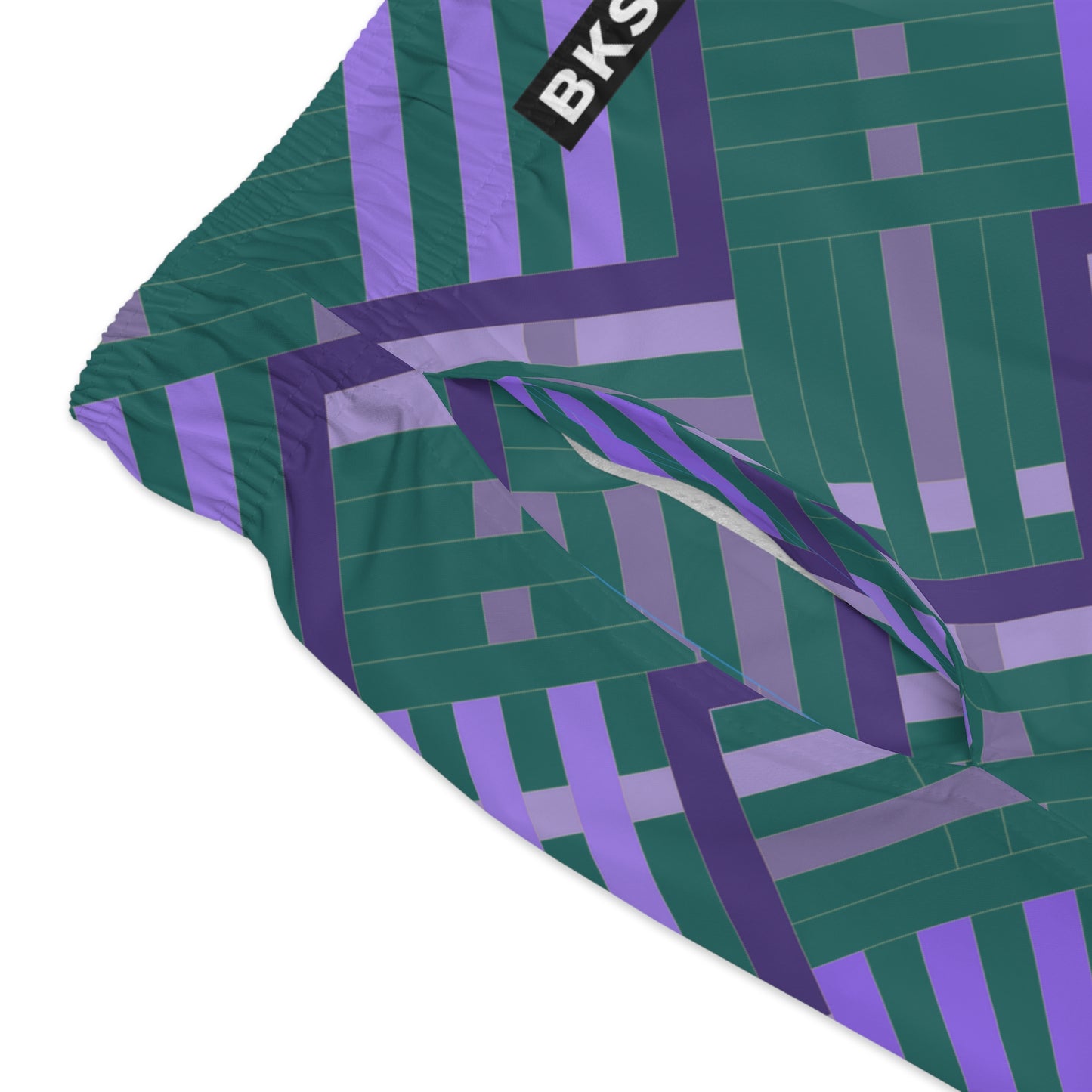 BKS Riviera Yellow Purple™ Swim Trunks