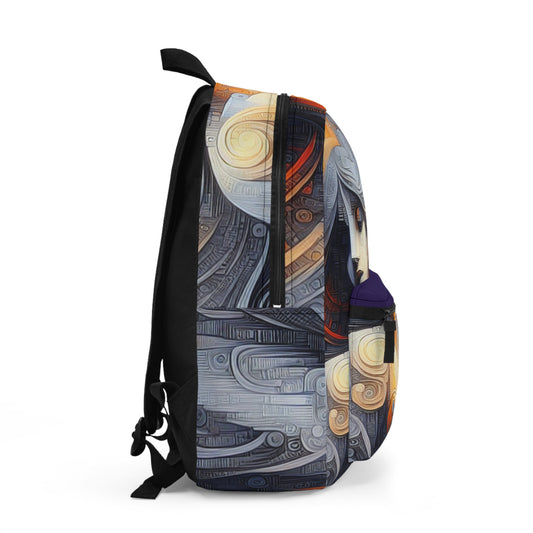 Neoportrait (BKS)🎨Backpack - bakabo.club