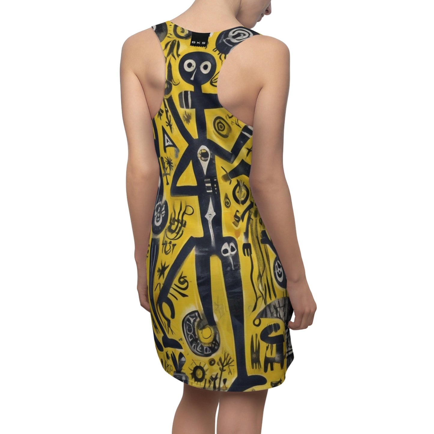 BKS Marker Tag™ Racerback Dress Printify bakabo.club