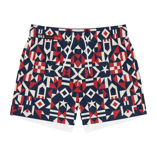 BKS Flag Navy Allover™ Short de bain