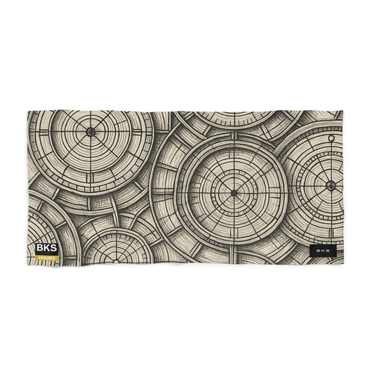 BKS Hours Dusk™ Beach Towel