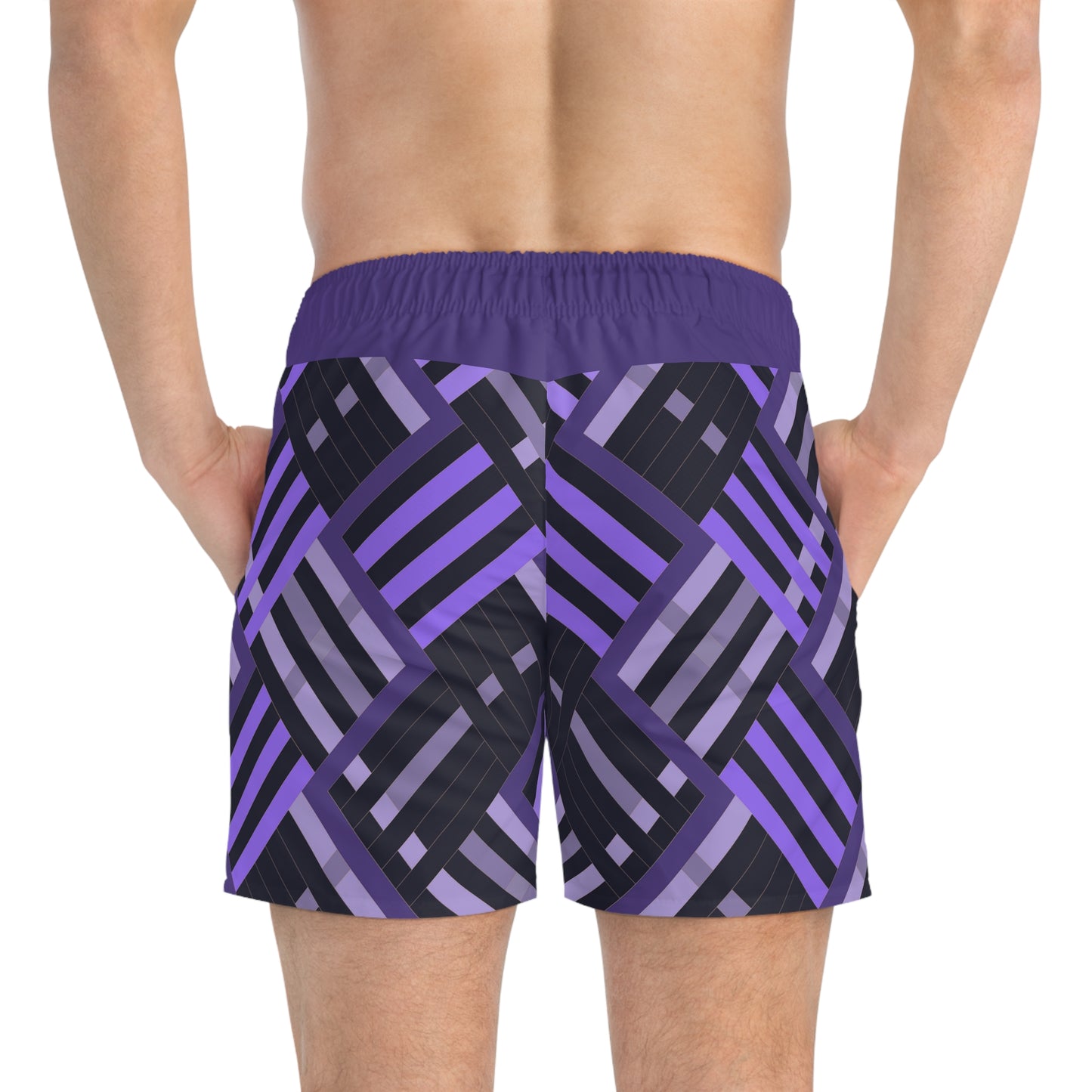 BKS Riviera Yellow Purple™ Swim Trunks