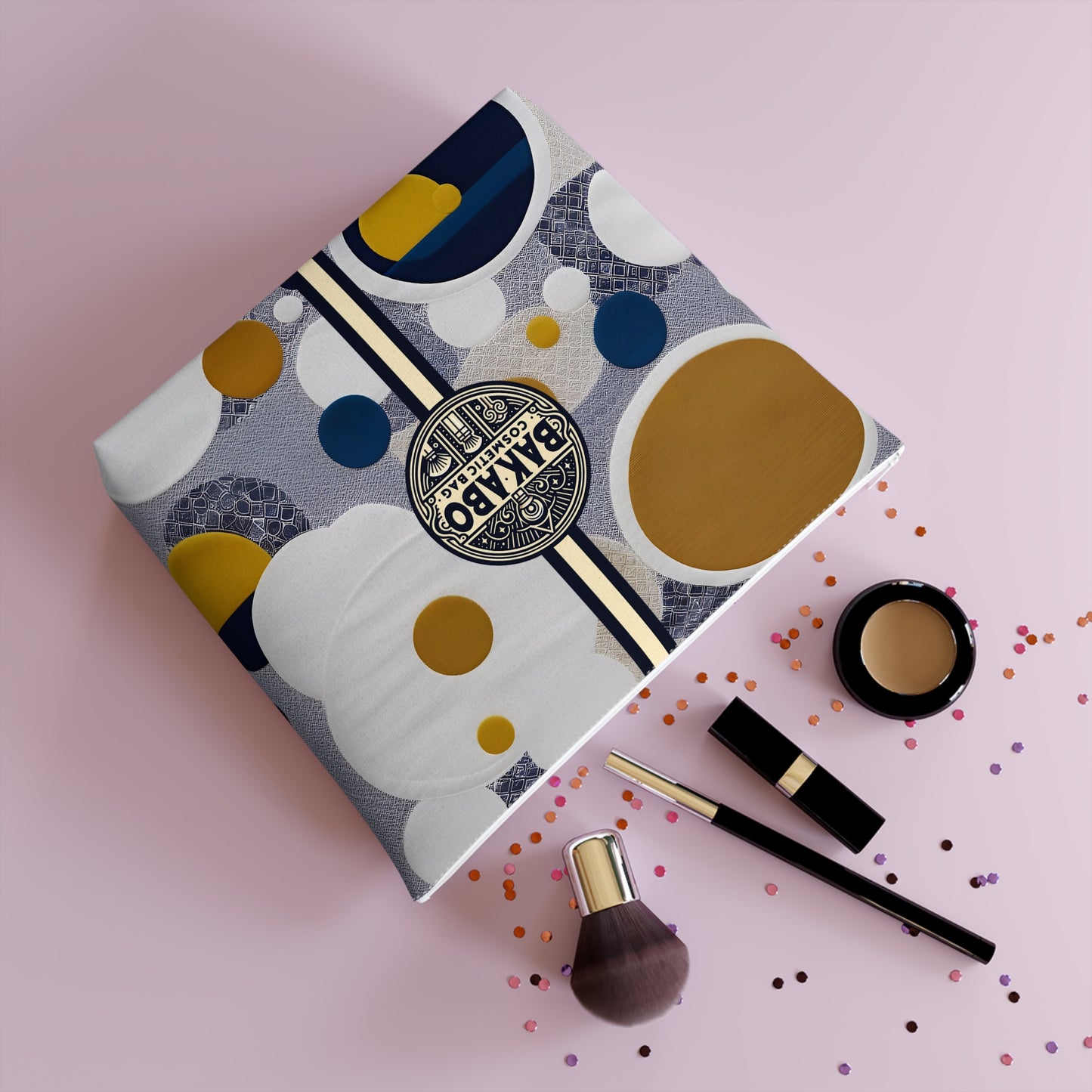 FloralBloom (BKS)💄Cotton Cosmetic Bag - bakabo.club