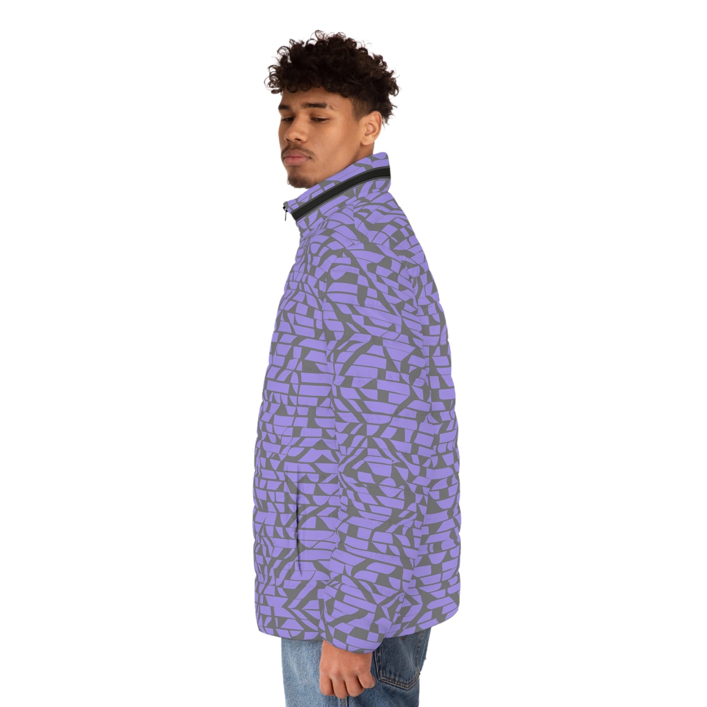 Inverted Violet Dream (BKS)💜Puffer Jacket - bakabo.club