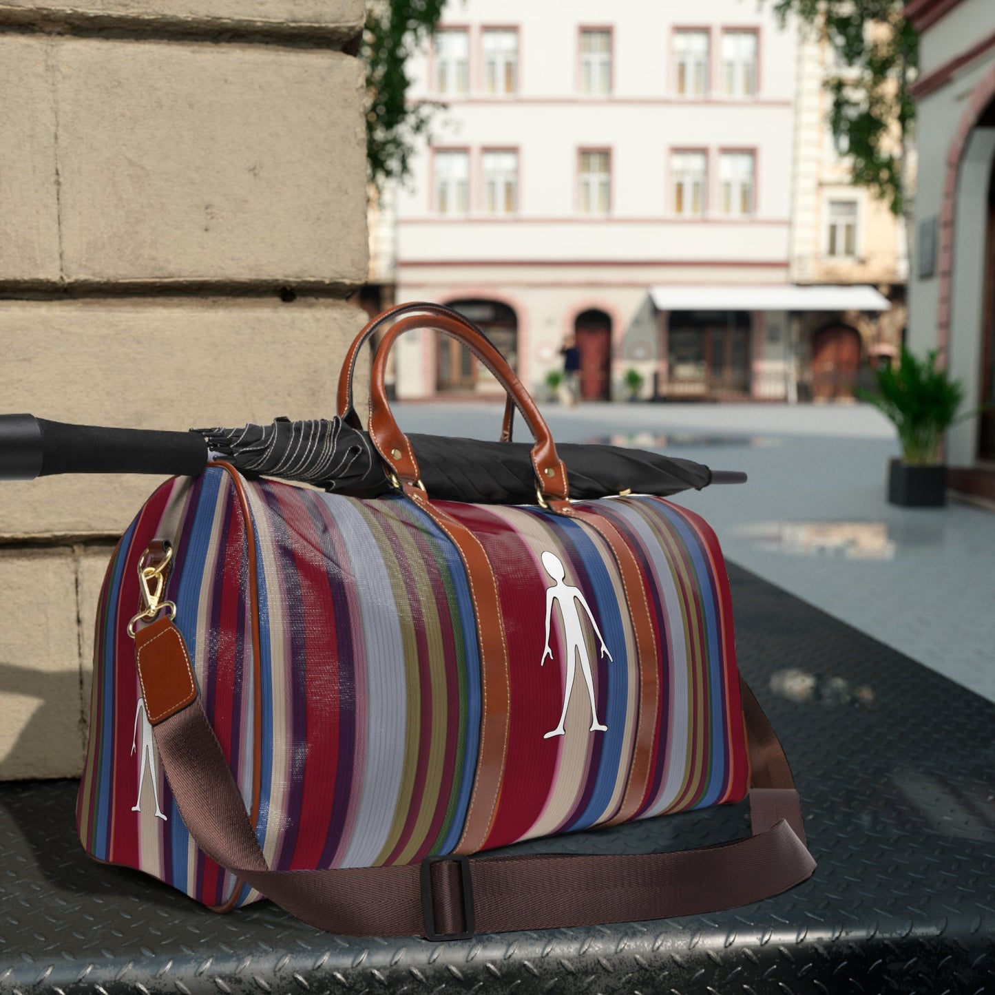 Plot x (BKS)🦧Waterproof Travel Bag Printify bakabo.club