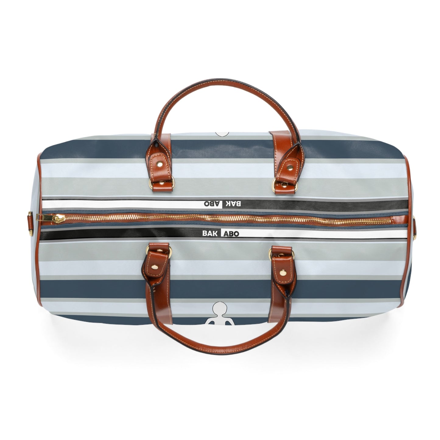 BKS Riviera Stripe™ Travel Bag Printify bakabo.club