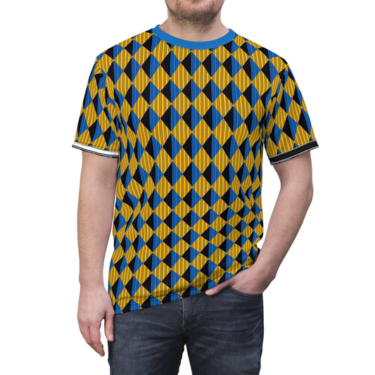 Asymmetric Time (BKS)⏲️Unisex Cut & Sew Tee - bakabo.club