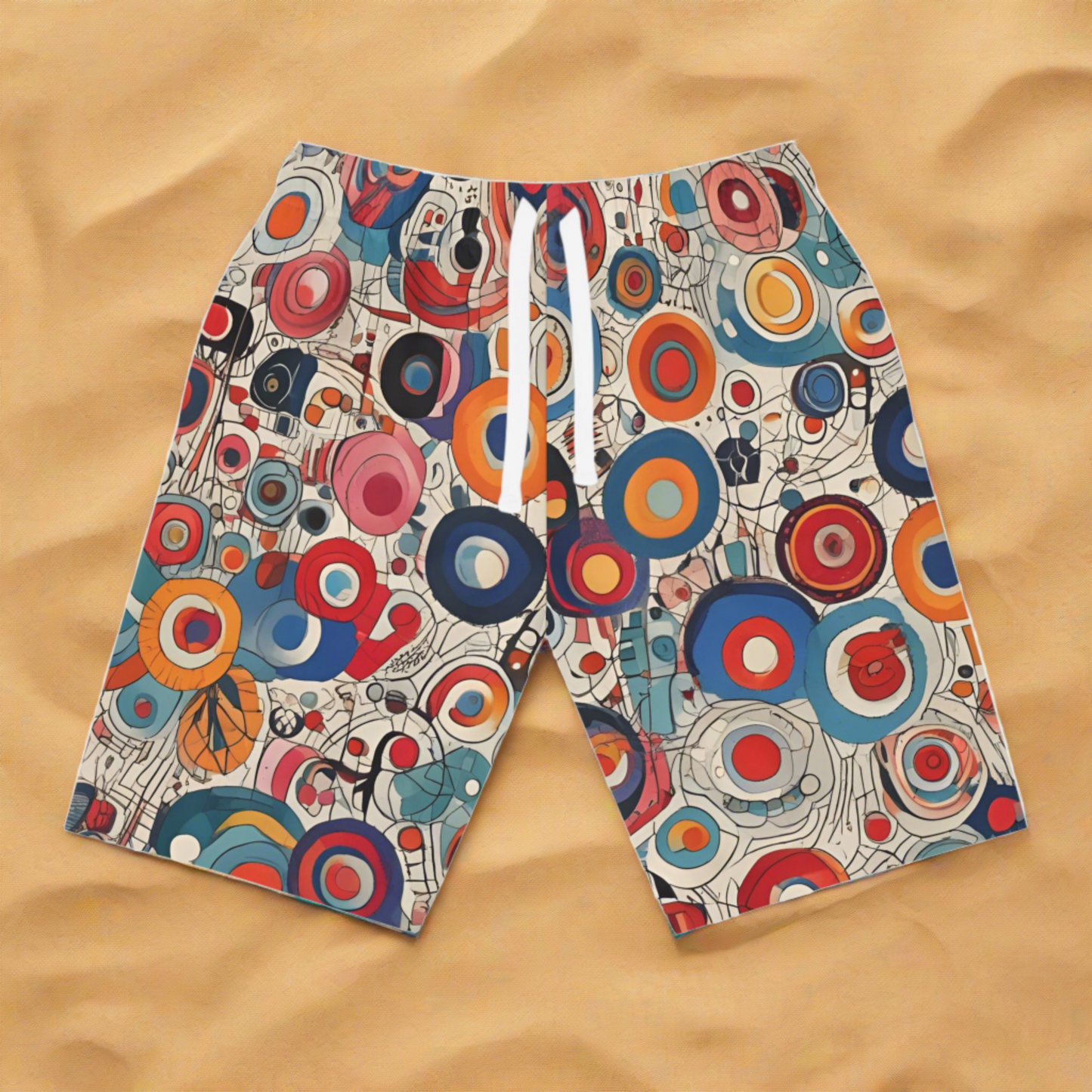 Zenith Feather (BKS)🦜Athletic Long Shorts - bakabo.club