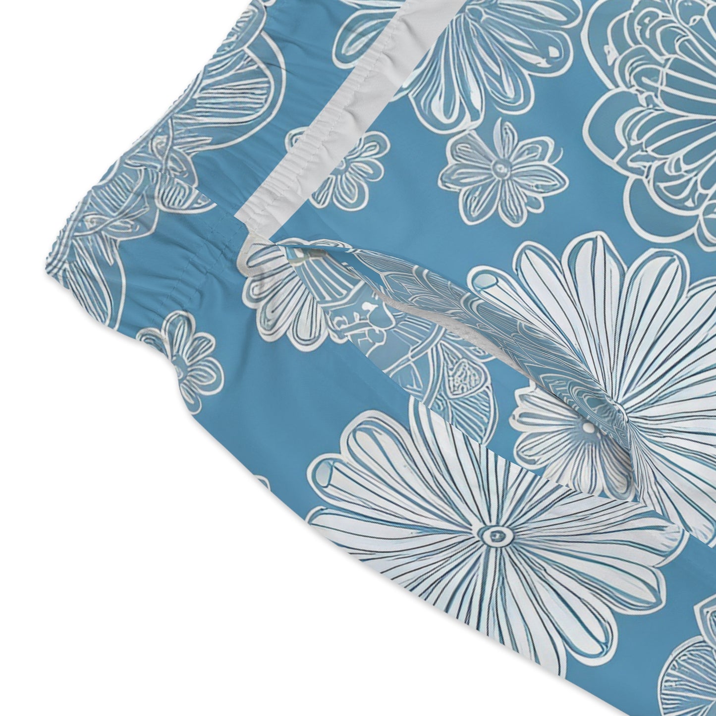 Ink Blossom (BKS)🌸Swim Trunks - bakabo.club