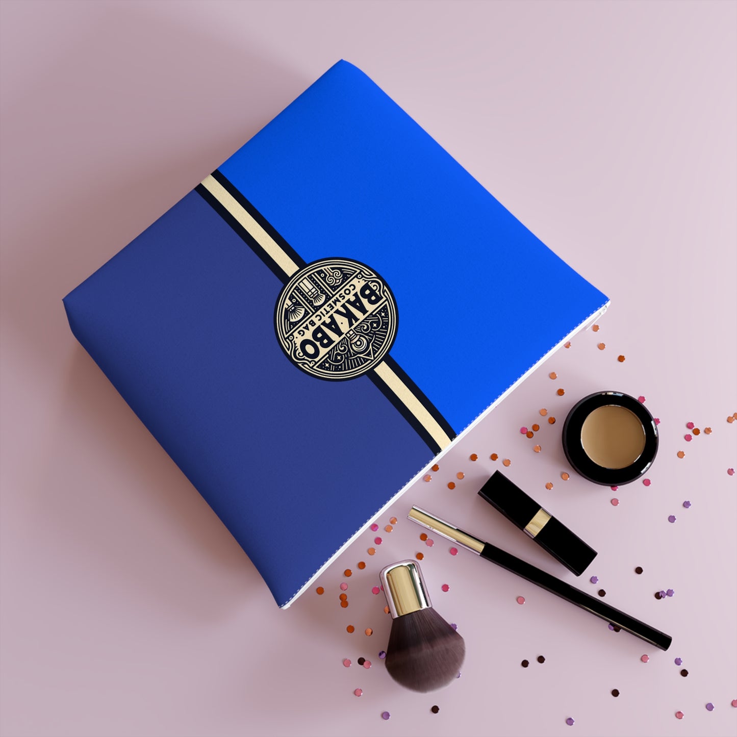 DuoBlu (BKS)💄Cotton Cosmetic Bag - bakabo.club