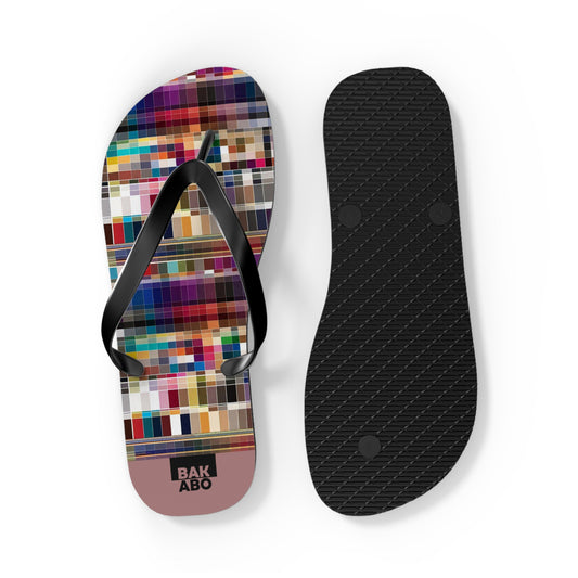 Pixel Noir (BKS)🖤Flip Flops - bakabo.club