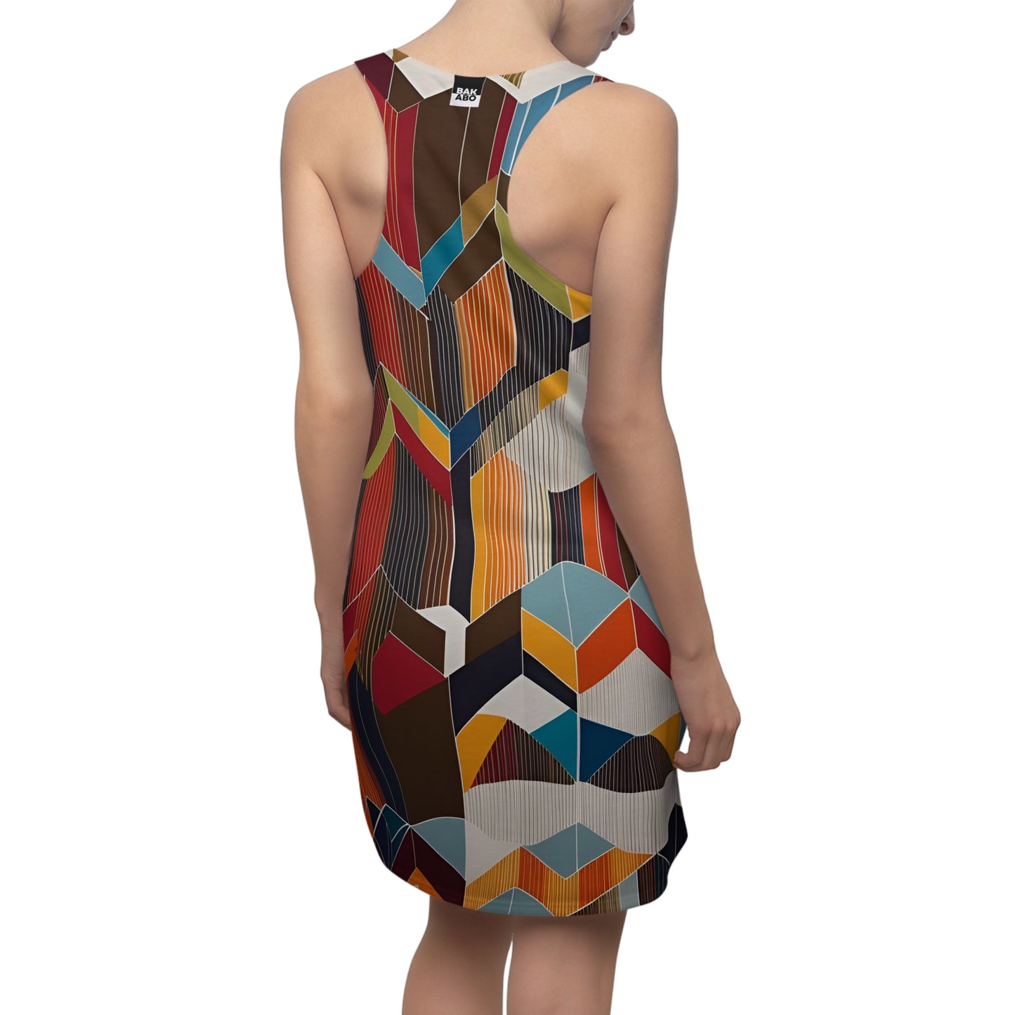 Paint Reverie (BKS)🎭Women's Cut Dress - bakabo.club