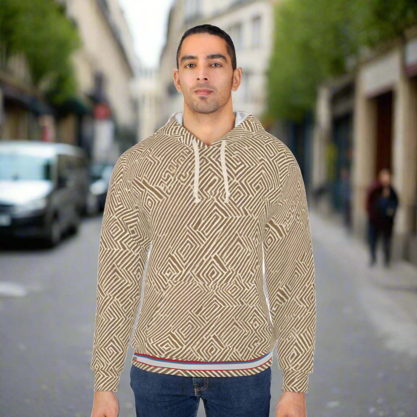 AegeanElegance (BKS)❄️Unisex Pullover Hoodie - bakabo.club