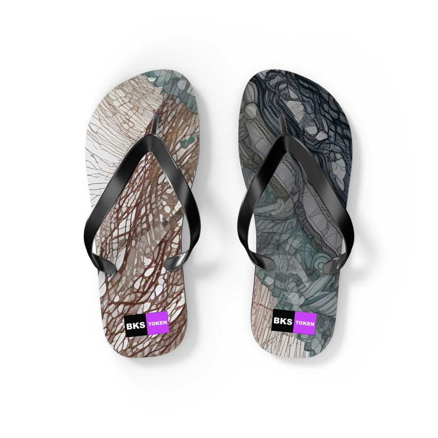BKS Token Gold™ Flip Flops