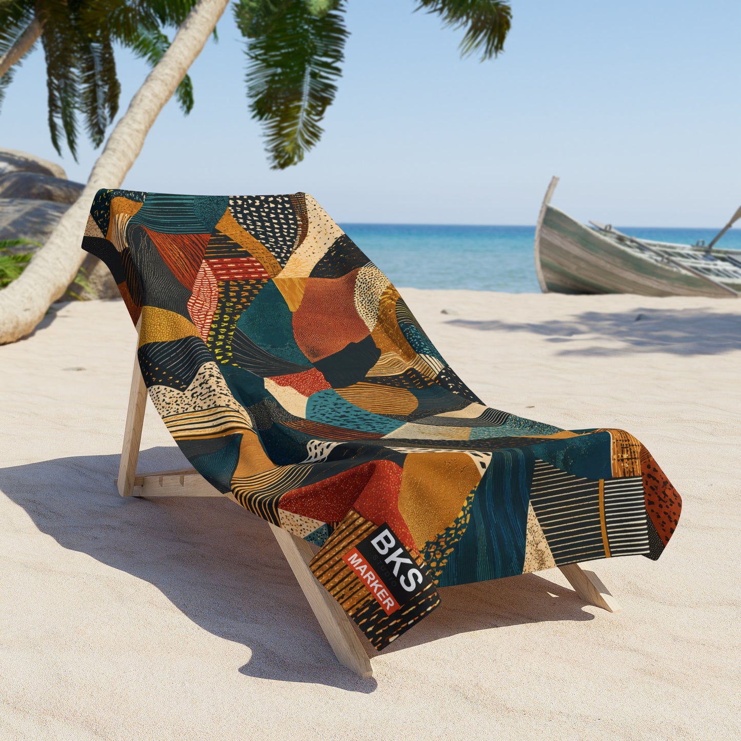 BKS Marker Ember™ Beach Towel
