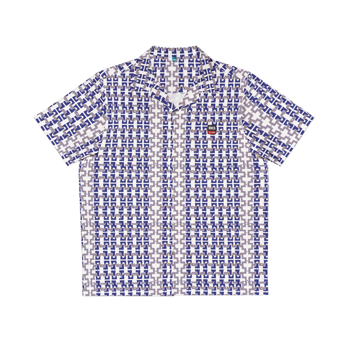 BKS Flag Hawaiian Blue™ Hawaiian Shirt
