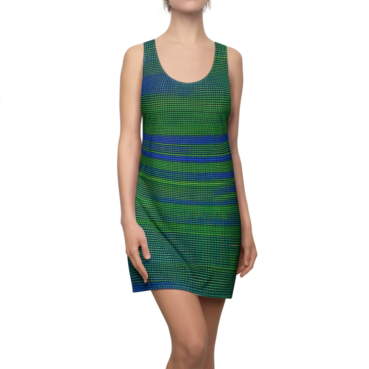 Enigma Verde Dress (BKS)👗Women's Cut Dress - bakabo.club