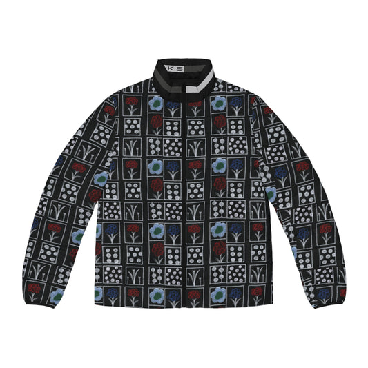 BKS Folklore Block Puffer Jacket - BKS Folklore Puffer Jacket