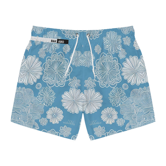 Ink Blossom (BKS)🌸Swim Trunks - bakabo.club