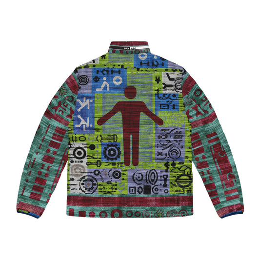 Graffiti Fusion (BKS)🐳Puffer Jacket - bakabo.club